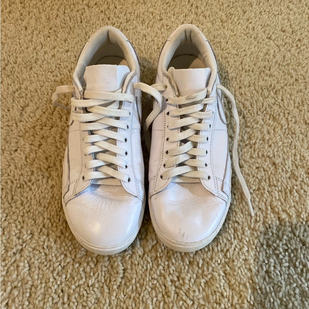 Nike Court Classic White Tennis Shoes